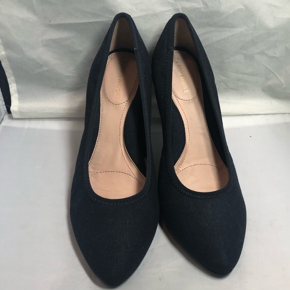 Taryn Rose Tamara Navy blue pump 9 - Picture 2 of 10